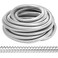 Yaocom Metal Flexible Conduit 50 ft Reduced Wall Flexible Conduit Galvanized Steel Outdoor Electrical Conduit for Greenfield Wiring (3/4 Inch)
