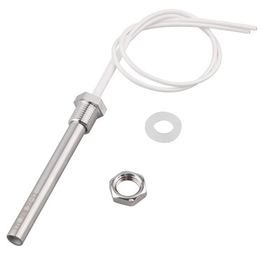 DERNORD Immersion Cartridge Heater SS304 Tublar Heater M14 Thread 12V 50W