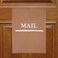 Mail Catcher for Mail Slots Mail Catcher Bag Post Efficient Reduces drafts for Home Office and Garage Doors Basket Letter Cage Door Bag (Tan)