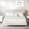 Novilla Queen Size Mattress Topper, 2 Inch Gel Memory Foam Queen Mattress Topper for Cool Night Sleep &amp; Enhanced Comfort, CertiPUR-US Certified Foam, Green