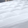 Extra Thick Pillow Top 3 Inch Mattress Topper King Size for Firm Mattress, Cooling Fluffy Cotton Hotel Mattress Bed Topper for Cloud Like Sleep &amp; Back Pain, Plush Soft Pad, Fit to 6&rdquo;-22&rdquo; Mattress