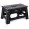 Flottian 9" Folding Step Stool for Adults and Kids 15-Inch Extra Wide Stool Holds Up to 300 lbs,Non-Slip Folding Stools with Handle,Compact Plastic Foldable Step Stool for Bathroom,Kitchen,ect