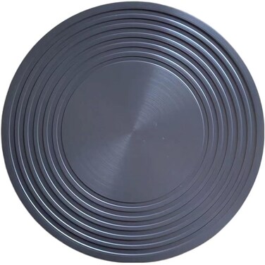 Heat Diffuser for Gas Stove, 9.4Inch Non-Stick Coating Heat Diffuser Plate, Aluminum Gas Reducer Flame Guard Simmer Ring Plate, Round Fast Defrosting Tray, Protects Pot Cookware Accessories