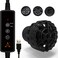 ZKSJ Mini Aquarium Pump Wave maker For Aquarium USB Power Connector 530GPH (2000L/H) Circulation Water Pump 5W DC 5V With Magnetic DC Powerhead For Tanks Up to 14 Inches And 5 10 20 Gallons Fish Tank