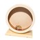 antiai Hamster Wooden Silent Wheel, 12 Inch Small Animal Exercise Wheel Accessories, Quiet Spinner Hamster Running Wheels Prevent Depression Toys for Hamsters, Gerbils, Mice and Other Small Pets (XL)