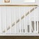 Banister Guard, Safe Rail, 6.6ft x 2.6ft Deck Balcony &amp; Stairway Safety Net for Indoor and Outdoor - Baby Proofing, Child Safety, Stair Railing Net for Pet Toy, White