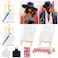 Yeaqee 13 Pcs Sip and Paint Kit Valentines Couple Painting Kit Supplies Canvas Painting Art Painting Set Pre Drawn Blank Stretch Canvas Kit for Couple Date Night Party (Elite Couple,8x10)