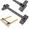 [100% Light Weight Aluminium Alloy] 16 inch &amp; 12 inch Adjustable Stud Spacer Framing Tools for 2x2 2x4 2x6 2x8 2x10 etc. Stud Framing Spacing Tool Framing Jig Fast Framing, On Center Stud Layout Tool