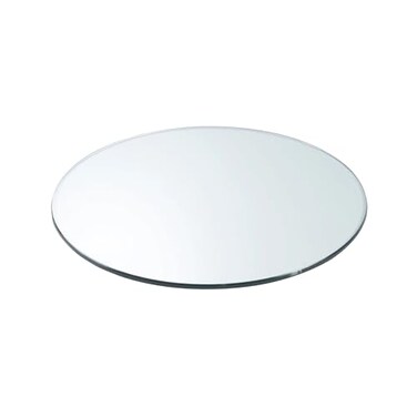 36" Inch Round Glass Table Top, Tempered Glass 1/4" Inch Thickness with Round Polished Edge, Small Round Table Great Option for Patio Home Office, Outdoor round table, Round Coffee Table