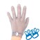 Cut Resistant Gloves Food Grade Stainless Steel Metal Mesh Chainmail Gloves for Butcher Meat Cutting Fish Filleting Oyster Shucking Clothing Cutting and Leather Processing(Medium (Pack of 1))