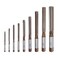 uxcell 9pcs Hand Reamers Set 3mm 4mm 5mm 6mm 8mm 10mm 12mm 14mm 16mm H8 Metric Alloy Steel Reamer Bit Straight Flutes Steel Cutting Tool for Metal Wood Hole Reaming