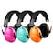 MelonArt Kids Ear Protection Earmuffs Safety Hearing Protection Headphones Noise Reduction for Autism Sensory Kids Chirldren (Mint &amp; Pink &amp; Orange)