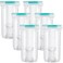 Touch up Paint Container Touch up Cups Paint Storage Cups with Lids Paint Storage Containers Airtight Paint Container with Stainless Steel Mixing Ball for Repainting Leftover Paint, 13 oz (6 Pieces)