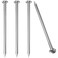 150PCS 2 in Hardware Nails, Wood Nails, Long Nails, Galvanized Concrete Wall Nail for Hanging Pictures and Woodworking, Cement Nails Suit for Drywall and Pine
