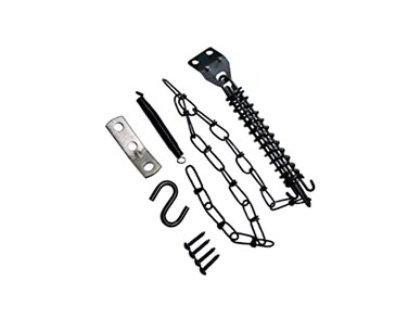QCAA Storm Door Crash, Heavy Duty, 4.95x8.5x1.0 Inch, Black, 1 Pack, Made in Taiwan