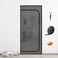 DOOREASY Pet Screen Door, Upgraded Cat Resistant Screen Door to Stop Cats Running Out, Easy Install Pet Door Mesh Screen with Zipper Closure, No Slightest Gap, Fresh Air in (Fits Doors Up to 36"x83")