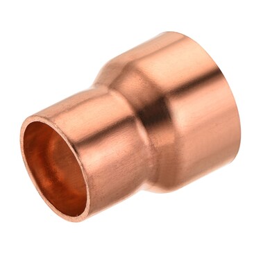 MECCANIXITY Copper Reducing Coupling Fitting with Sweat End, 3/4 x 1 Inch ID for HVAC Refrigeration Adapter