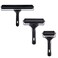 Accfore 3 Pcs Rubber Roller Brayer Rollers Hard Rubber Glue Roller for Printmaking Ink Paint Block Stamping Gluing Wallpaper and Arts &amp; Crafts(2.4 inch,4 inch,5.9 inch)