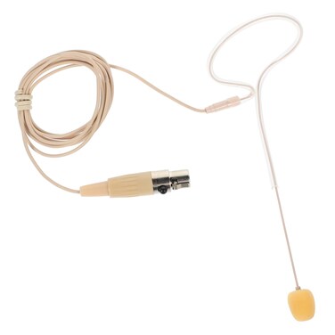 Vaguelly Single Ear Earset Headworn Over Ear Hanging Headset Microphone Mini XLR 3 Pin Plug Earhook Microphone