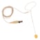 Vaguelly Single Ear Earset Headworn Over Ear Hanging Headset Microphone Mini XLR 3 Pin Plug Earhook Microphone