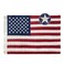 American Flag 12x18 Boat Flags Outdoor Heavy Duty in USA - Embroidered USA 1x1.5 Ft Flags - Heavy Duty Banner US Nylon Sewn Stripes Indoor with 2 Brass Grommets