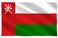 rhungift Sultan of Oman Flag 3x5 Ft Outdoor Large, Moderate-Outdoor Both Sides Heavy Duty100D Polyester,Canvas Header and Double Stitched - Brass Grommets for Easy Display, Sultanate of Oman Flags