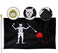 MIDLE Double Sides Pirate Edward Teach Flag 3x5 Ft Outdoor Large - Embroidered Spear Skeleton Red Heart BlackBeard Flags Queen Annes Revenge House Decoration Banner