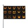 BOXIMIAO Halloween Happy Flag 3x5 Ft Outdoor Polyester Garden Flag Double Sided Banner For Yard Lawn Porch Balcony Home Decorations