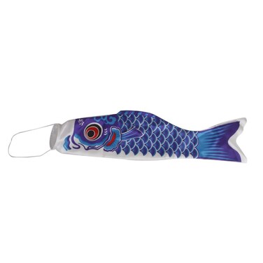 Yardenfun Japanese Carp Koinobori Windsock Flag Traditional Fish Streamer for Children Day Outdoor Home and Garden Decoration Vibrant Banner
