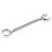 Flare Nut Wrench, Metric Double Open End Offset Fuel Pipe Spanner for Removing or Replacing Nuts (22mm x 24mm)
