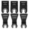 HEMUNC 6 Oscillating Tool Scraper Blades Flexible Rigid Scraper Blade, for Removal of Caulk,Vinyl Flooring,Paint,Carpet,Tile Adhesives