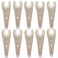 HEMUNC 10PCS oscillating Tool Scraper Blades Universal fit Multitool Scraper Blades, Compatible with Dewalt Dremel Rockwell Makita Bosch Fein Multimaster Milwaukee Porter Cable Ridgid Ryobi