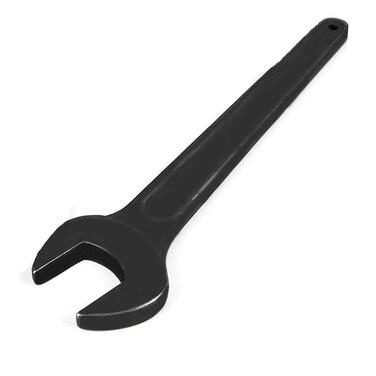 Single Open Ended Spanner, Heavy Duty Flat Compression Fitting Spanner for Home and Outdoor Repairing (30mm)