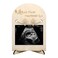 Xunboo Pregnancy Announcement Ultrasound Frame Stand Wooden Ultrasound Frame Gift for Mother-to-be Baby Shower Social Media Photo Prop (Small Size)