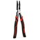 HAUTMEC 9" Needle Nose Pliers High Leverage Combination Pliers 4 in 1 Multifunctional Heavy Duty Long Nose Pliers HT0274-PL