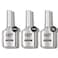 GAOY Gel Top Coat, Nail Glue Gel and Base Coat Set, 3 Pcs 16ml Clear Glossy No Wipe Combination for UV Light Cure Gel Nail Polish