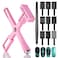 11Pcs Cat Eye Gel Nail Polish Tools Set- Cat Eye Magnet for Nails and Magnetic Nail Polish, 5 in 1 Multifunction Nail Magnet 9Pcs Stripe Magnet Plates Magnet Pen for 3D Nail Art Nail Salon or DIY
