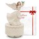 Saeifin Music Box, Guardian Angel Figurine, Sculpted Hand-Painted Musical Figure Gifts,Christmas Thanksgiving Birthday Anniversary Musical Gift Home Office Studio Decoration, Plays Over The Rainbow