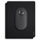 Cyanbone Mini Mouse Pad Small Size 2 Pack, Portable Mouse Pad for Laptop Waterproof, Cute Travel Mousepad Black with Non Slip Rubber Base for Wireless Mouse - 5.5 x 7 Inch