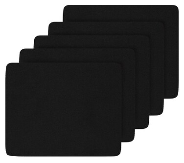 SaiTech IT 12 Pack 2mm Mouse Pad with Stitched Edges Non-Slip Rubber Base, Premium-Textured and Waterproof Mousepads Bulk, Mouse Pad for Computers, Laptop, Office &amp; Home, 8.66 x 7.1 inch