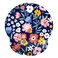 Memory Foam Wrist Support Mouse Pad Comfortable Padded Wrist Mousepads 9in X10in Desktop Notebook Mouse Mat (Vibrant Flower Foam)
