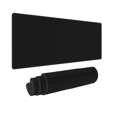 Japanese Japan Samurai Gaming Mouse Pad 31.5 X 11.8 Inch XL Extended Large Keyboard Non-Slip Rubber Base with Stitched Edges for Home Office