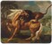 dealzEpic - Art Mousepad - Natural Rubber Mouse Pad Printed with The Painting of The Duel After The Masquerade, 1857 by French Painter Jean-L&eacute;on G&eacute;r&ocirc;me - Stitched Edges - 9.5x7.9 inches
