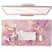 QIYI Large Mouse Pad, Cute Pink Desk Mat for Desktop, Women Girls PU Leather Waterproof Gaming, Rose Gold Marble Computer PC Laptop Protector Writing Pads for School Office Home 31.5" x 15.7