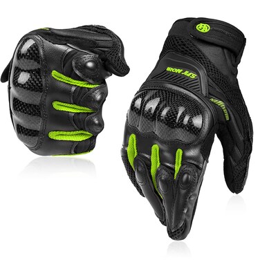 BORLENI Motorcycle Gloves Touch Screen Motorcycle Gloves for Men Women Padding Hard Knuckle Cycling Motorbike ATV Hiking Riding Climbing Gloves