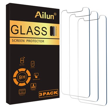 Ailun Screen Protector for iPhone 12 / iPhone 12 Pro 2020 6.1 Inch 3 Pack Case Friendly Tempered Glass