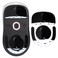immoenuc Glass Mouse Skates for Logitech G PRO X Superlight 2 Mouse Feet Pads Smooth Durable Game Mouse Accessories (Earth Pattern)