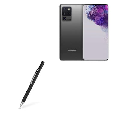 BoxWave Stylus Pen Compatible with Samsung Galaxy S20 5G (Stylus Pen FineTouch Capacitive Stylus, Super Precise Stylus Pen for Samsung Galaxy S20 5G - Jet Black