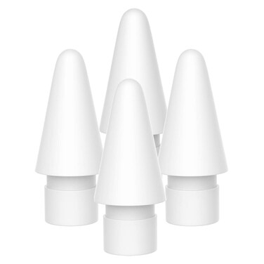 Replacement Tips Compatible with Apple Pencil 2 Gen iPad Pro Pencil - iPencil Nib for iPad Pencil 1 st/Pencil 2 Gen White 4 Pack (White 4 Pack)