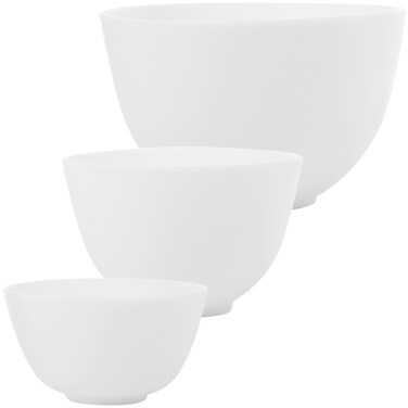 Healeved Silicone Bowls Silicone Face Mask Mixing Bowl Set Silicone Facial Mask Mixing Bowls Facial Bowls Esthetician Bowls For Facial Mask, Diy Mud Mask 3 Size